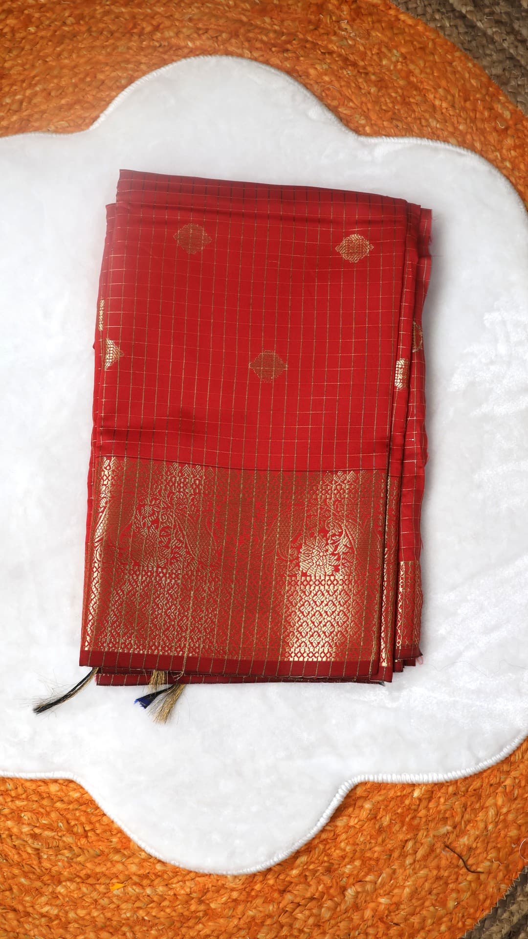 Royal Kanchipuram Silk, Red